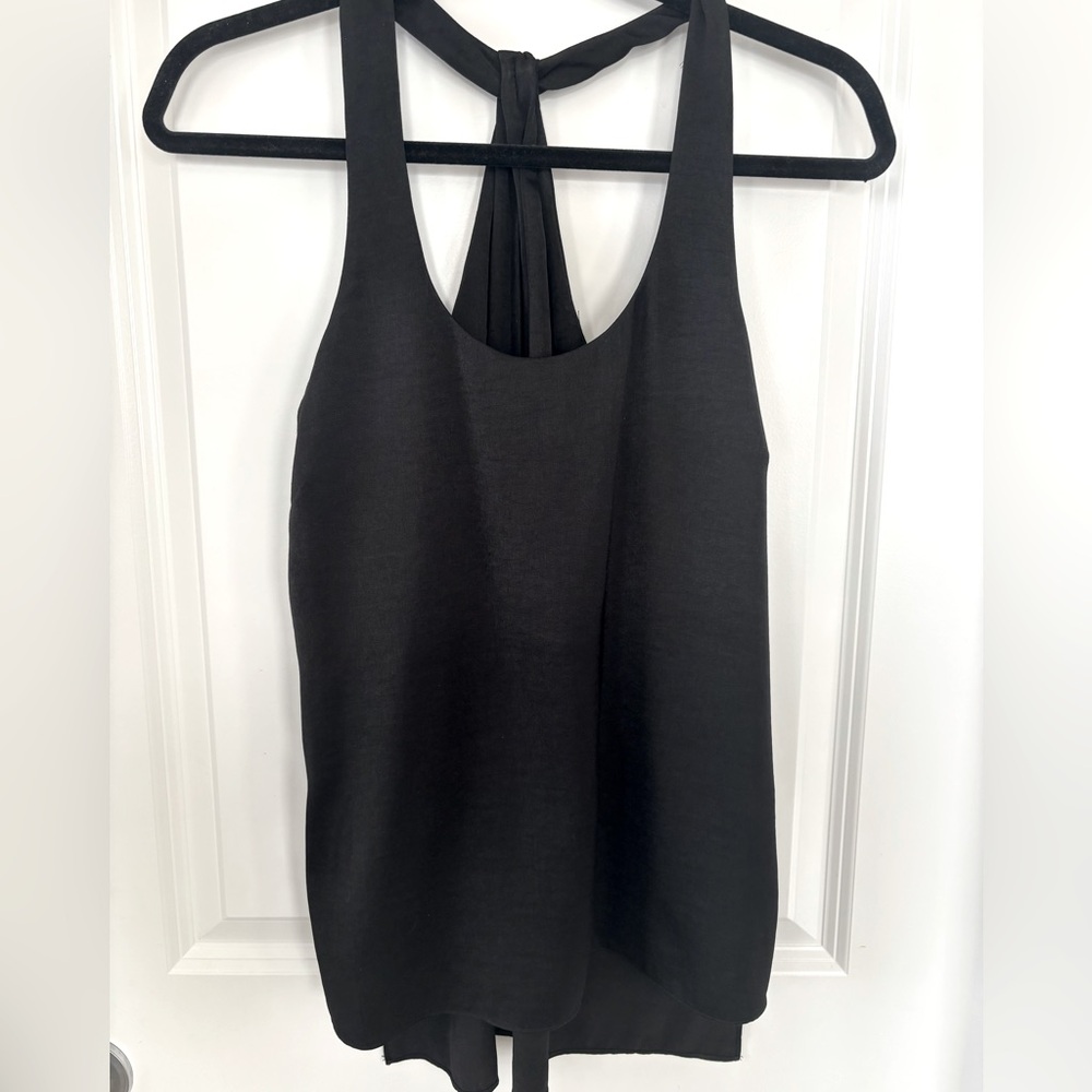 Elegant Black BCBG Sleeveless Top